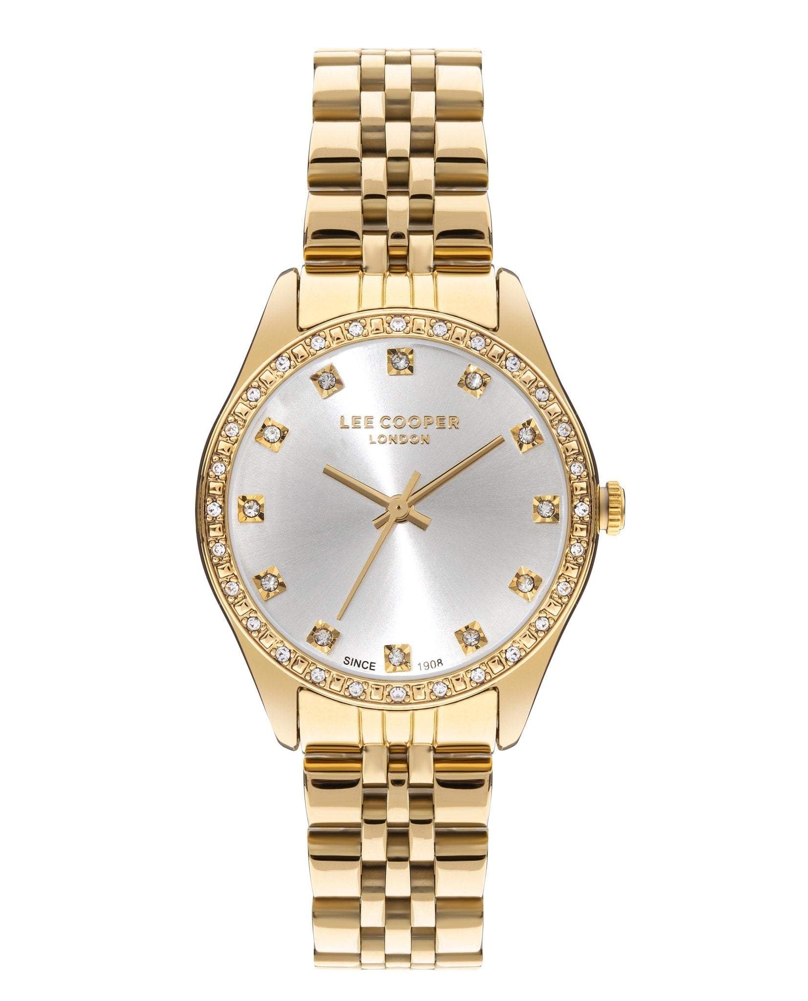 Lee Cooper LC07818.130 Women's Super Metal Gold Watch - Zamana.pk Main image