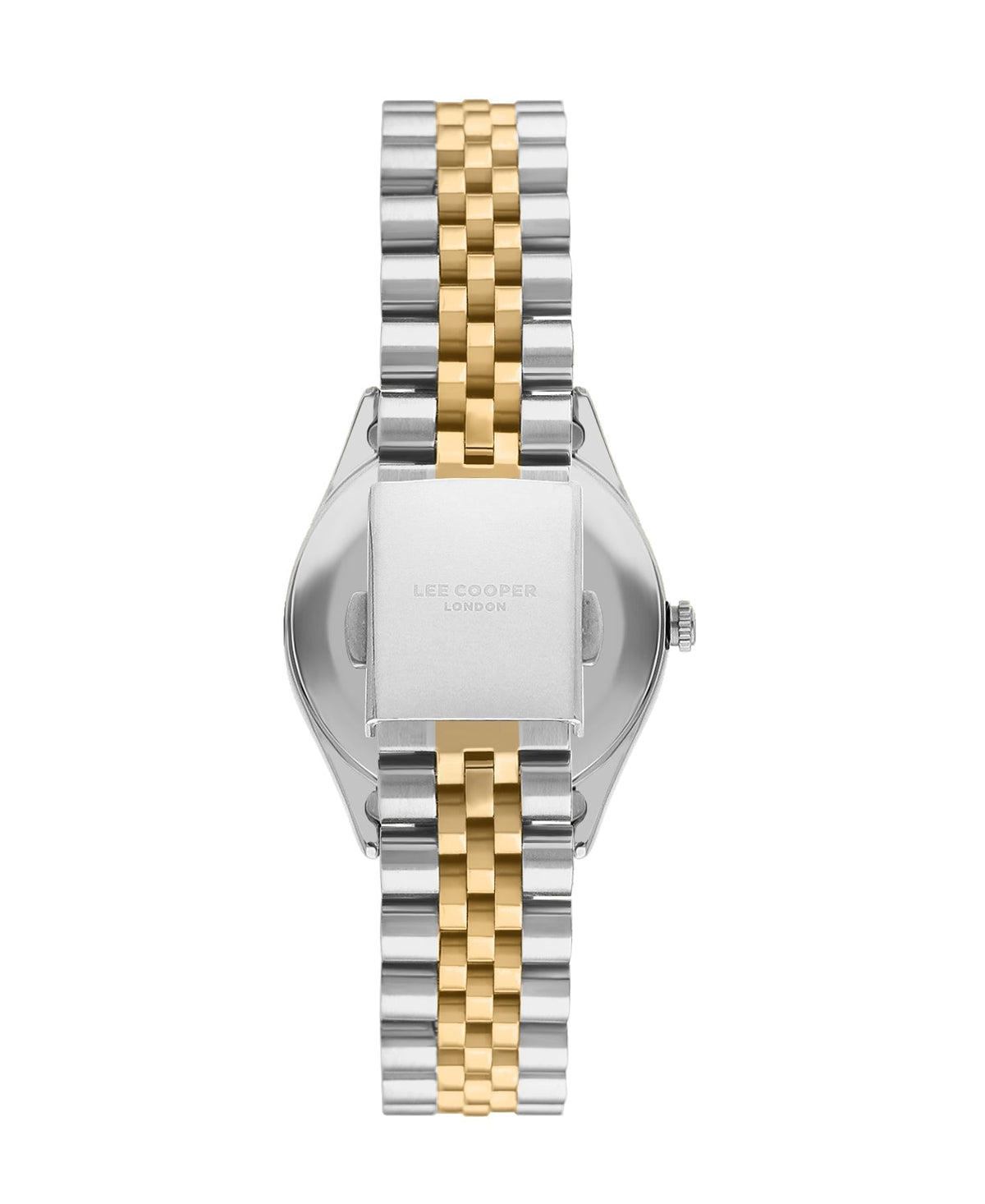 Lee Cooper LC07818.220 Women's Super Metal Silver/Gold Watch - Zamana.pk