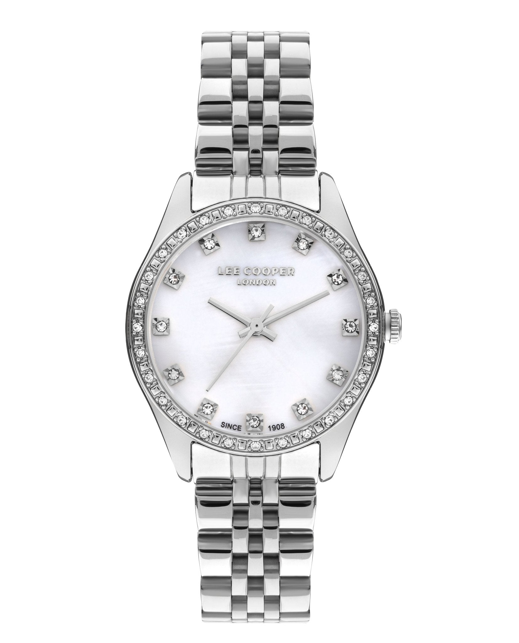 Lee Cooper LC07818.320 Women's Super Metal Silver Watch - Zamana.pk Main image