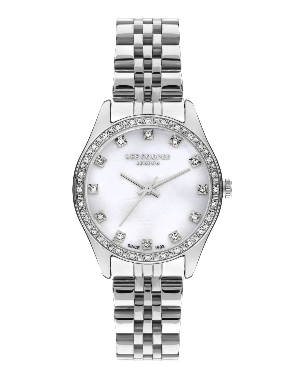 Lee Cooper LC07818.320 Women's Super Metal Silver Watch - Zamana.pk