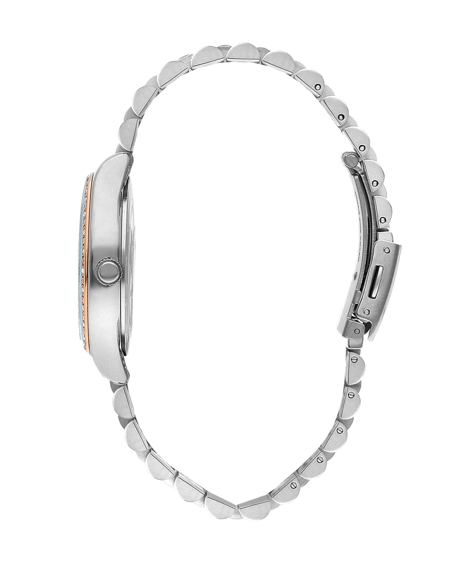 Lee Cooper LC07818.520 Women's Super Metal Silver/Rose Gold Watch Secondary image