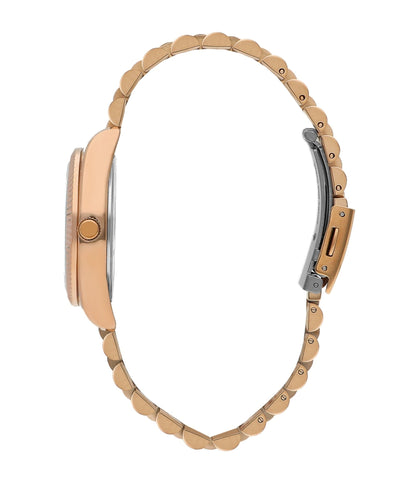 Lee Cooper LC07824.420 Women's Super Metal Rose Gold Watch - Zamana.pk