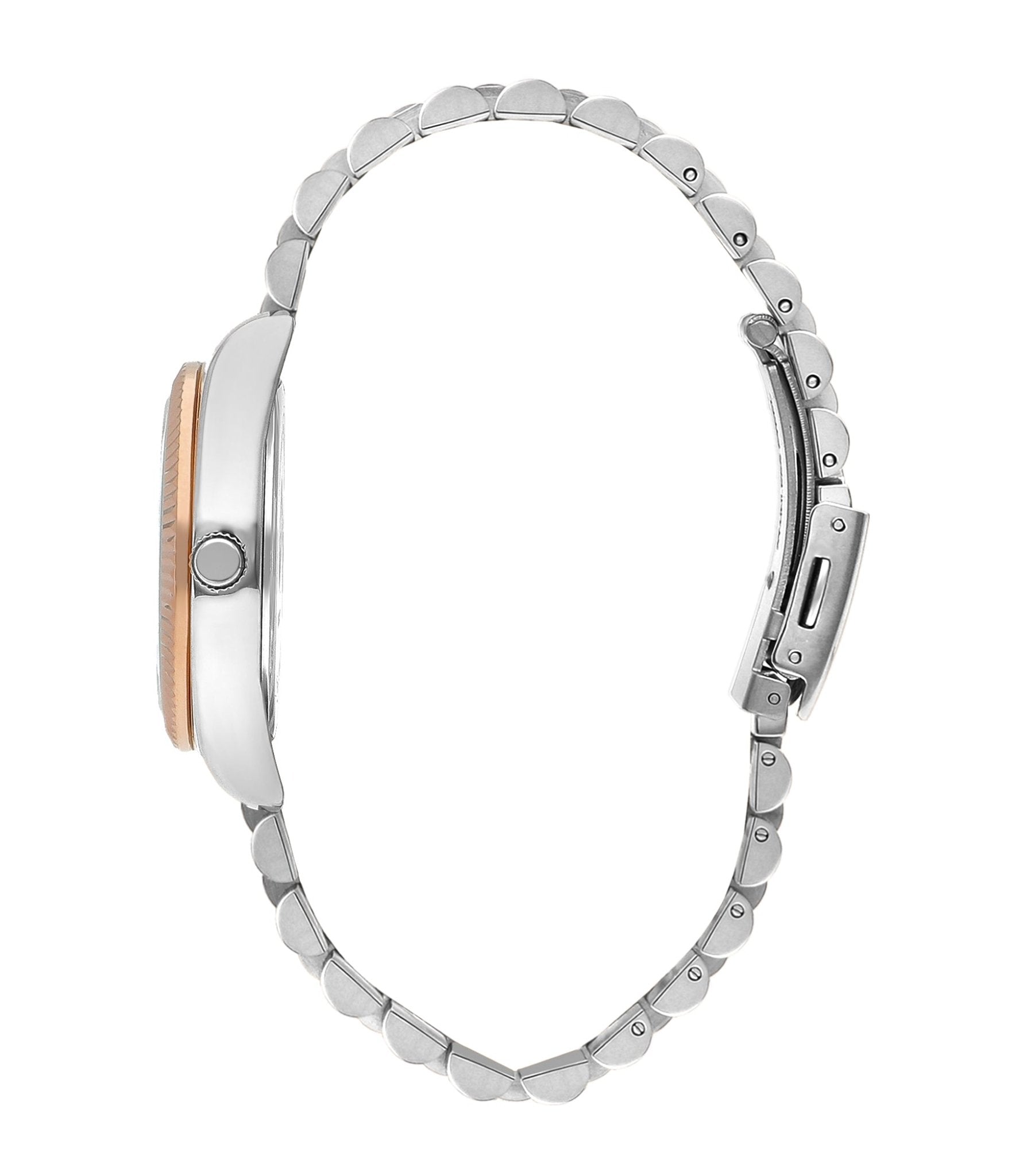Lee Cooper LC07824.520 Women's Super Metal Silver/Rose Gold Watch Secondary image