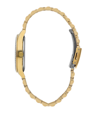 Lee Cooper LC07826.130 Women's Super Metal Gold Watch - Zamana.pk