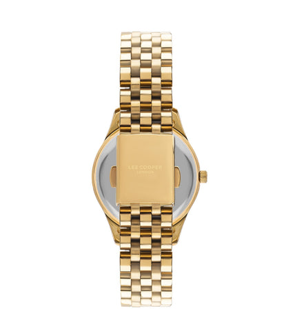 Lee Cooper LC07826.130 Women's Super Metal Gold Watch - Zamana.pk