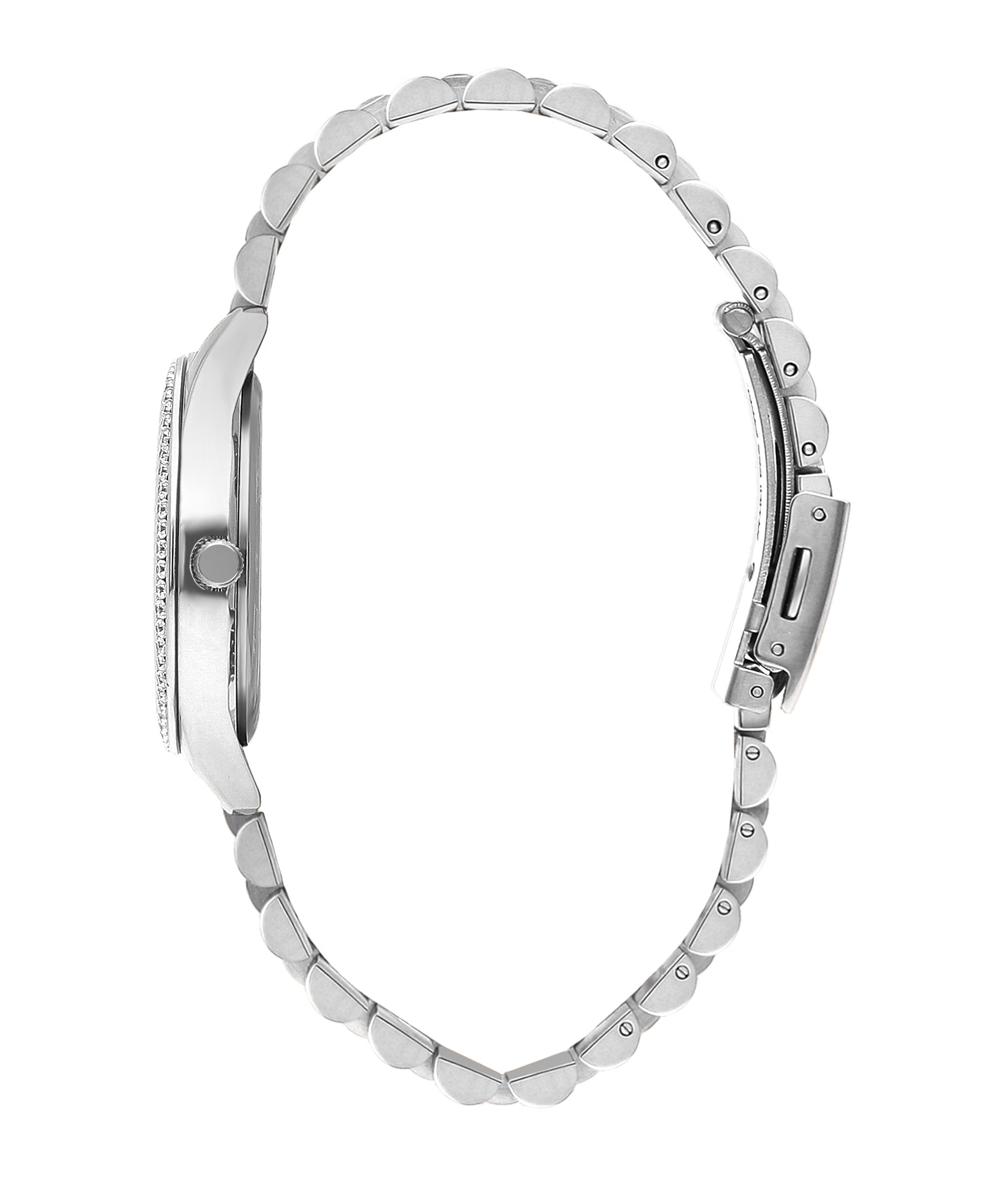 Lee Cooper LC07826.380 Women's Super Metal Silver Watch - Zamana.pk