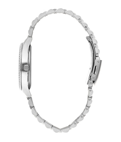 Lee Cooper LC07826.380 Women's Super Metal Silver Watch - Zamana.pk