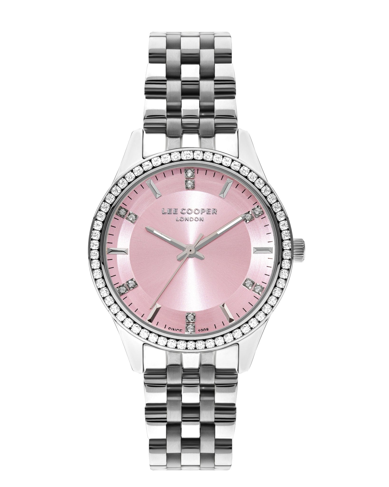Lee Cooper LC07826.380 Women's Super Metal Silver Watch - Zamana.pk