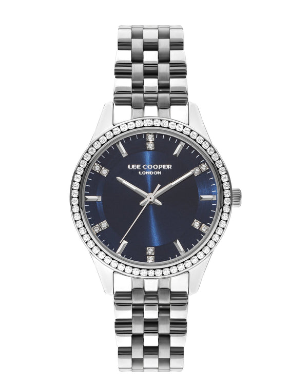 Lee Cooper LC07826.390 Women's Super Metal Silver Watch - Zamana.pk