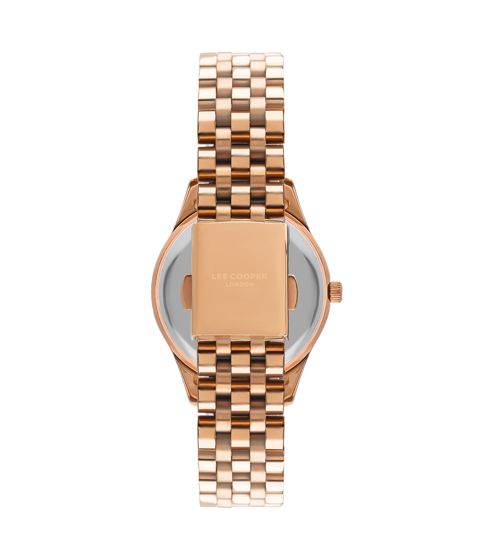 Lee Cooper LC07826.420 Women's Super Metal Rose Gold Watch - Zamana.pk
