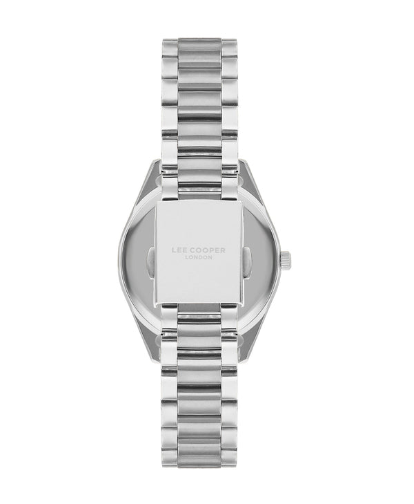 Lee Cooper LC07827.370 Women's Super Metal Silver Watch - Zamana.pk