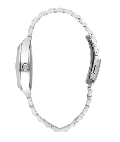 Lee Cooper LC07827.390 Women's Super Metal Silver Watch - Zamana.pk