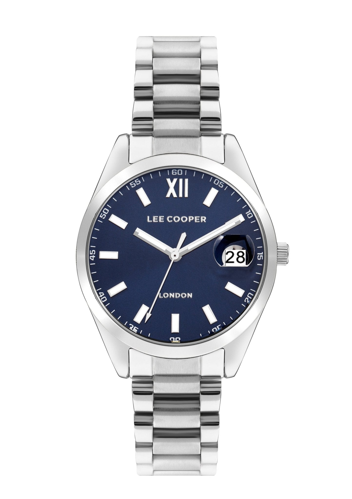 Lee Cooper LC07827.390 Women's Super Metal Silver Watch - Zamana.pk