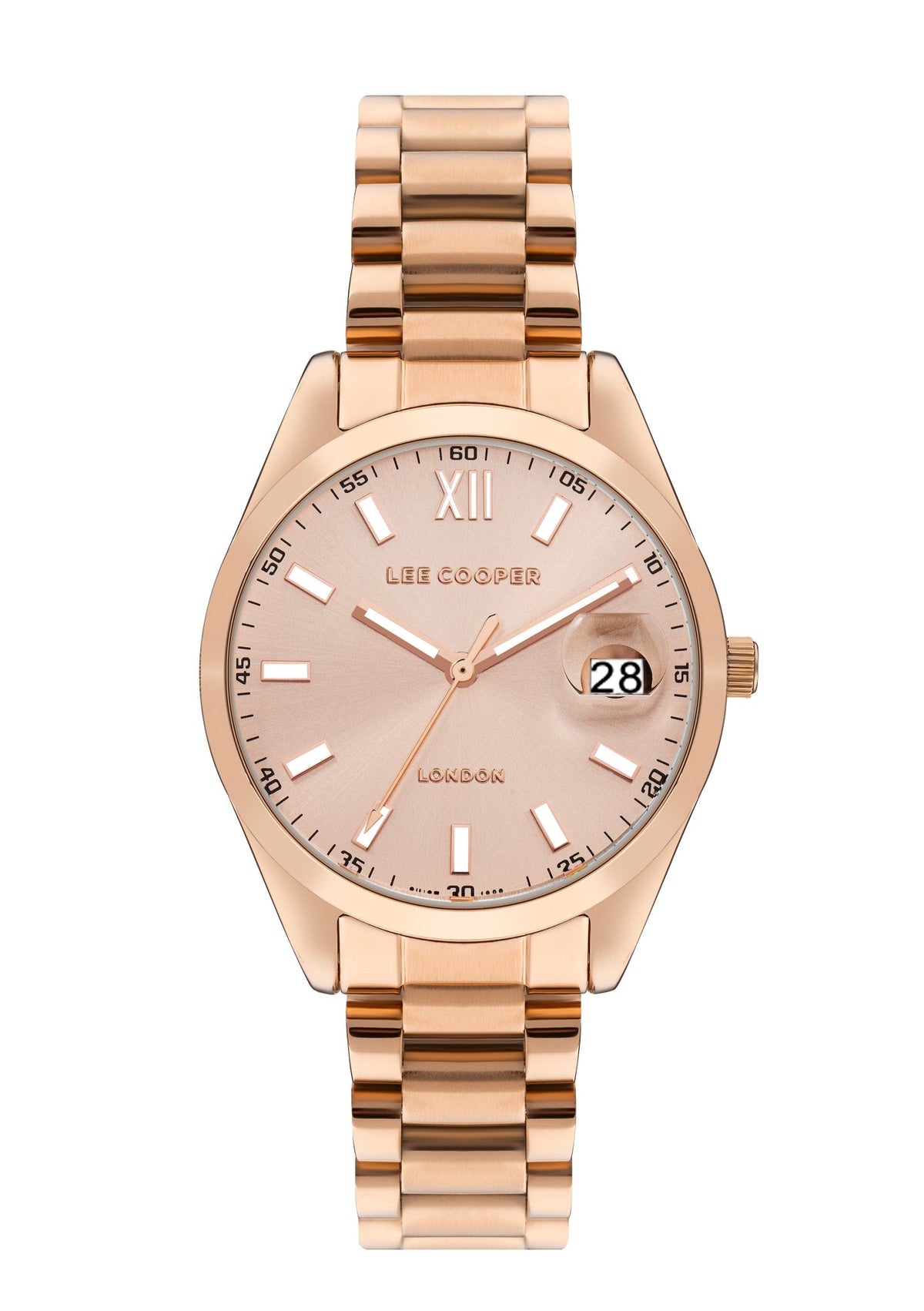 Lee Cooper LC07827.410 Women's Super Metal Rose Gold Watch - Zamana.pk Main image