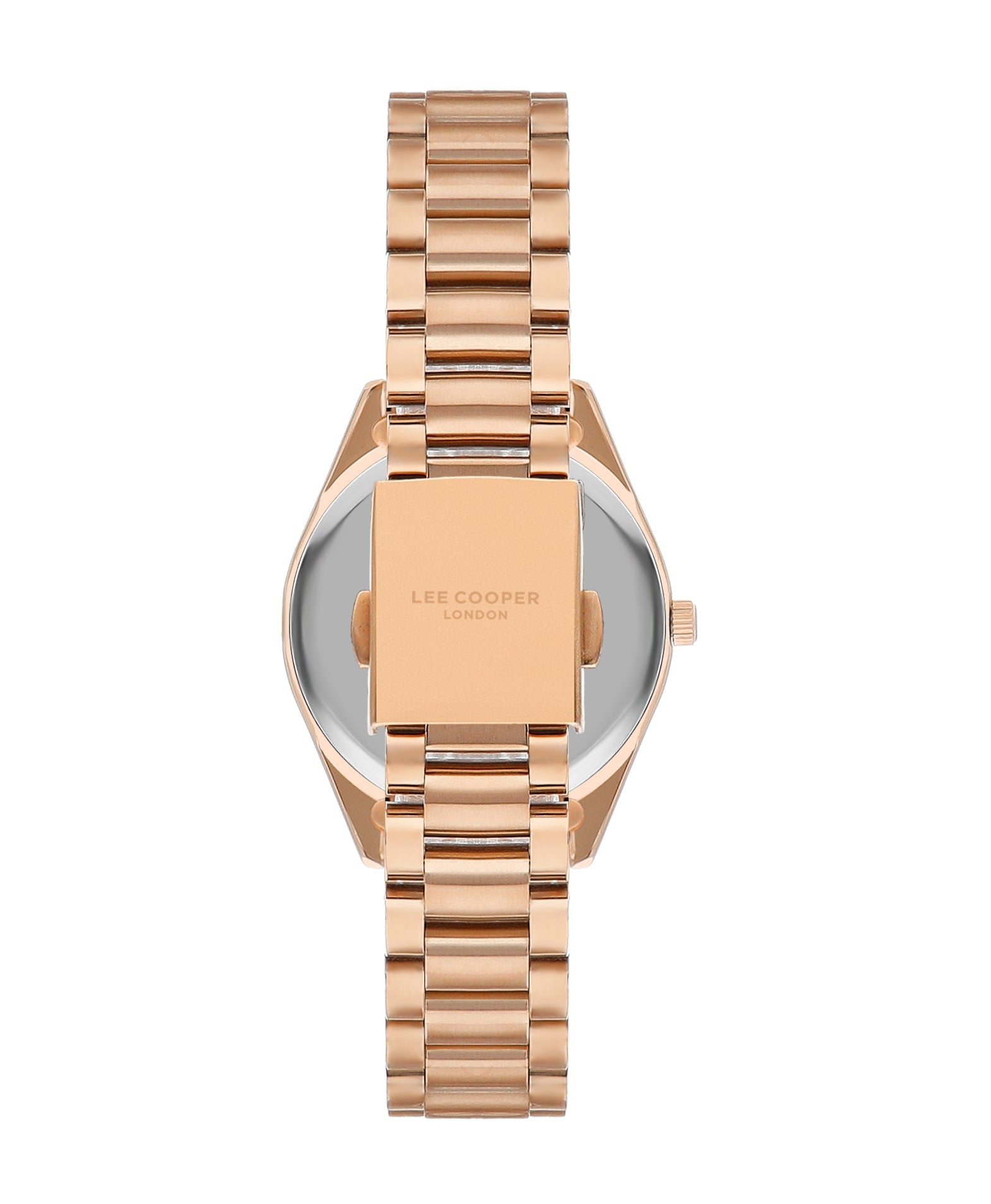 Lee Cooper LC07827.410 Women's Super Metal Rose Gold Watch - Zamana.pk