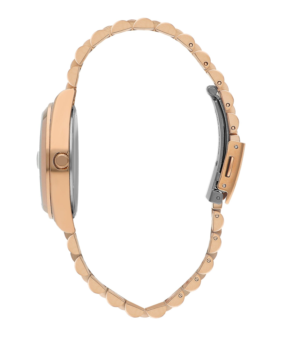 Lee Cooper LC07827.410 Women's Super Metal Rose Gold Watch - Zamana.pk