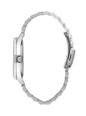 Lee Cooper LC07831.520 Women's Super Metal Silver/Rose Gold Watch - Zamana.pk