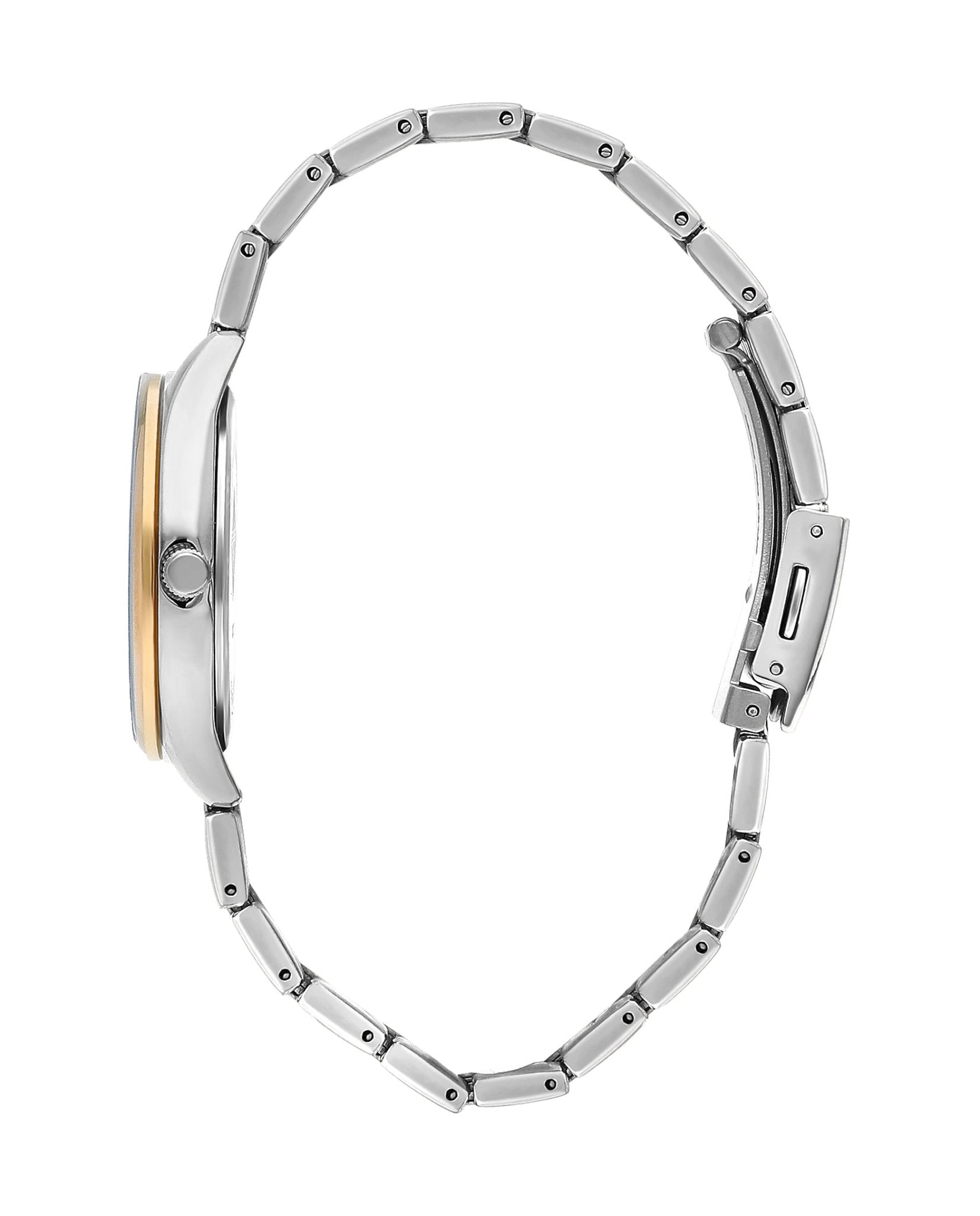 Lee Cooper LC07832.220 Women's Super Metal Silver/Gold Watch - Zamana.pk