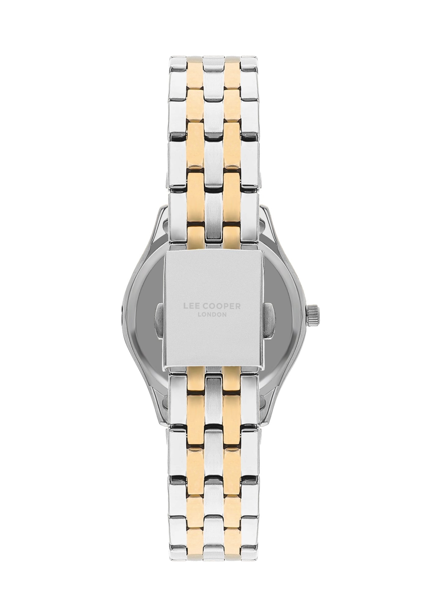 Lee Cooper LC07832.220 Women's Super Metal Silver/Gold Watch - Zamana.pk