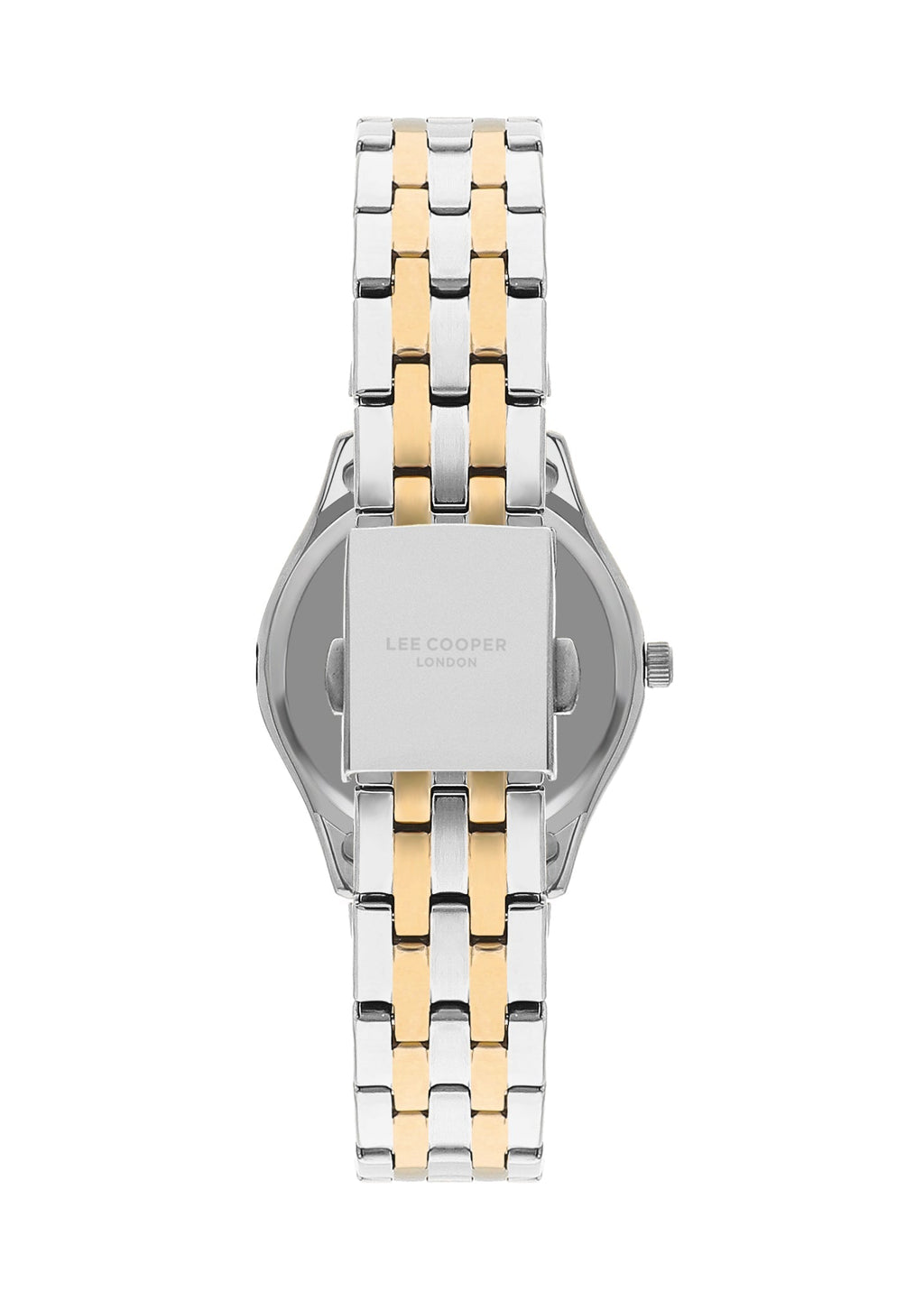 Lee Cooper LC07832.220 Women's Super Metal Silver/Gold Watch - Zamana.pk