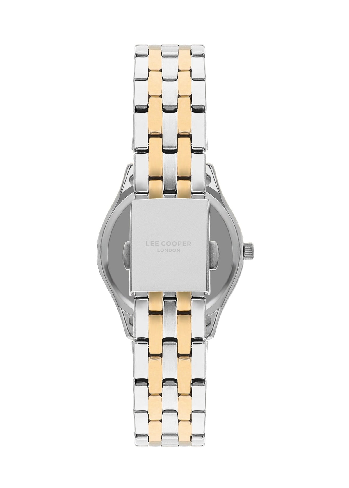 Lee Cooper LC07832.220 Women's Super Metal Silver/Gold Watch - Zamana.pk