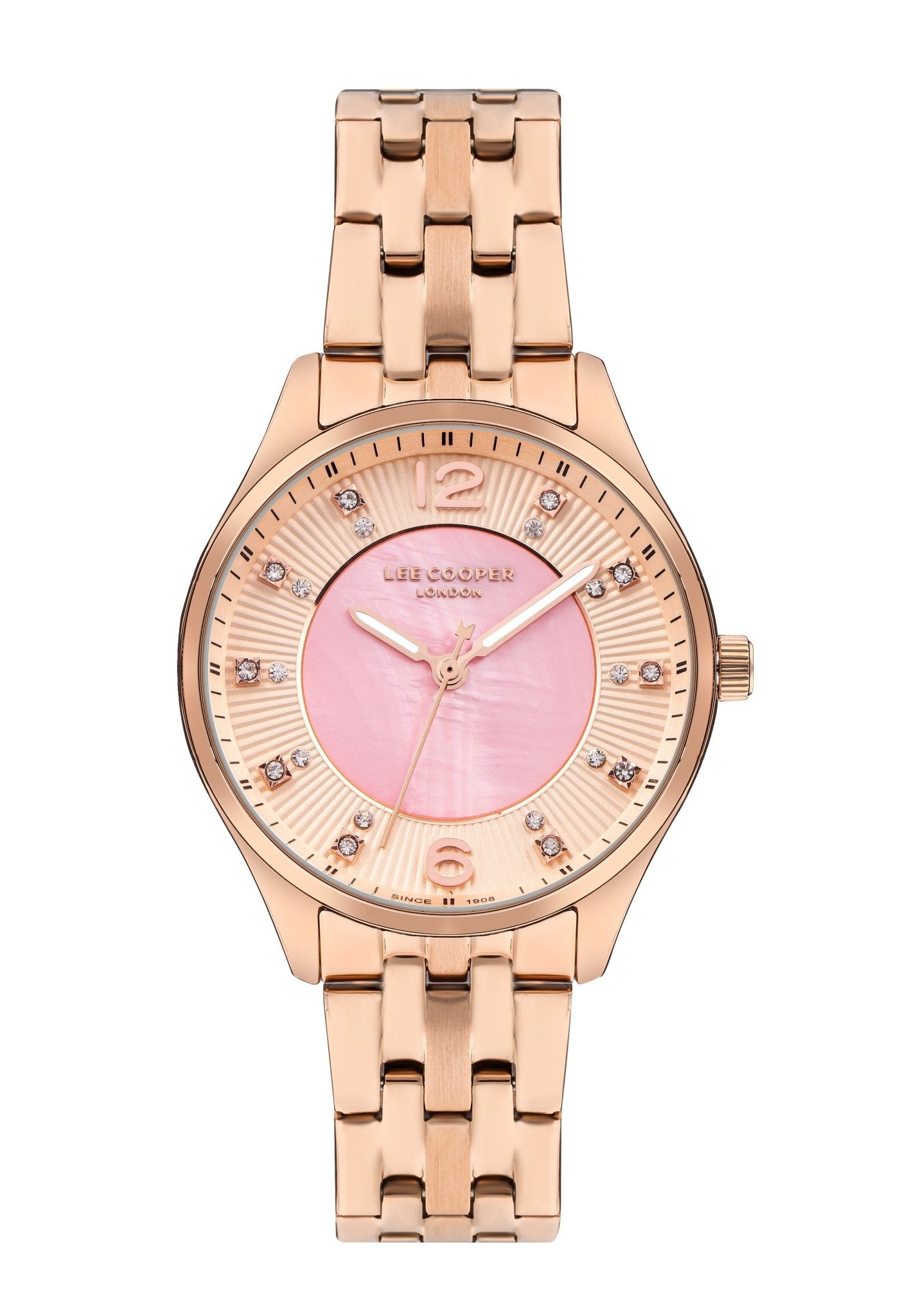 Lee Cooper LC07832.410 Women's Super Metal Rose Gold Watch - Zamana.pk Main image