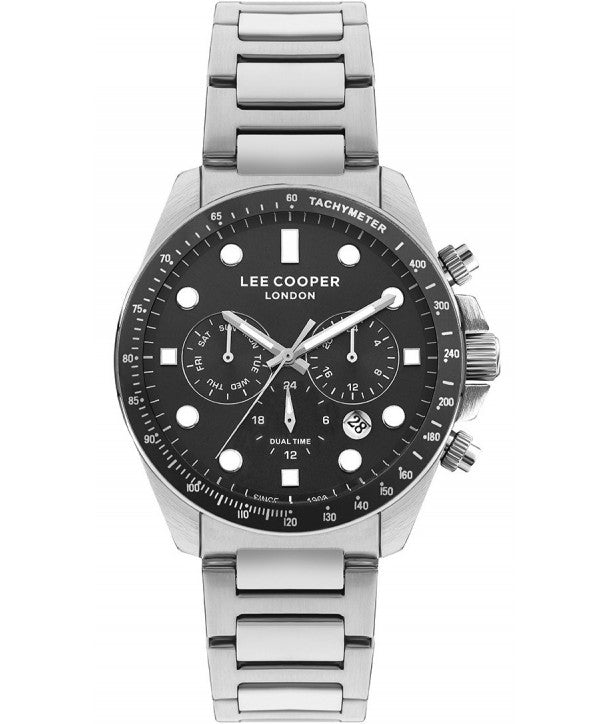 Lee Cooper LC07834.380 Men's Super Metal Silver Watch - Zamana.pk Main image