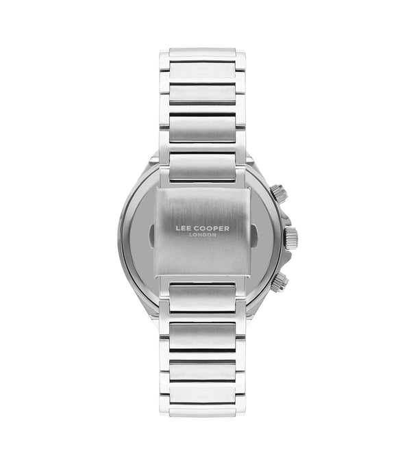 Lee Cooper LC07835.360 Men's Super Metal Silver Multifunction Watch - Zamana.pk
