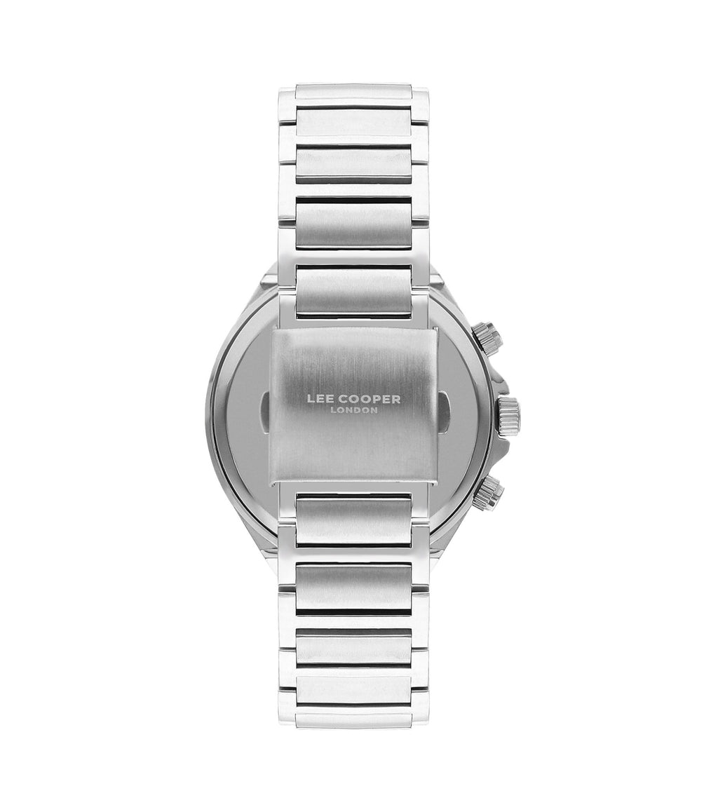 Lee Cooper LC07835.380 Men's Super Metal Silver Multifunction Watch - Zamana.pk