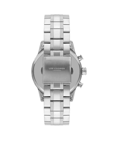 Lee Cooper LC07836.370 Men's Super Metal Silver Multifunction Watch - Zamana.pk