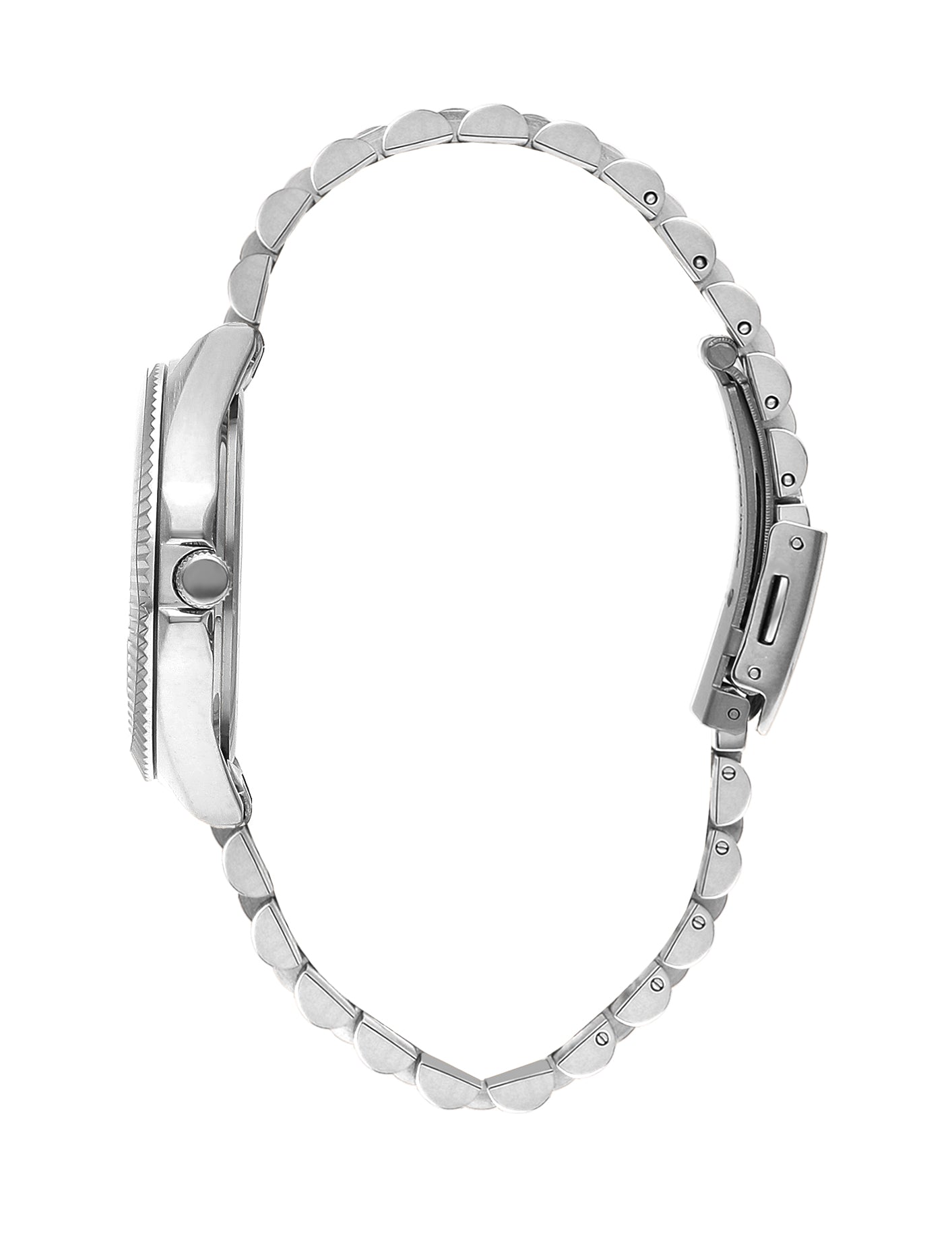 Lee Cooper LC07837.560 Ladies Super Metal Silver/Rose Gold Watch - Zamana.pk