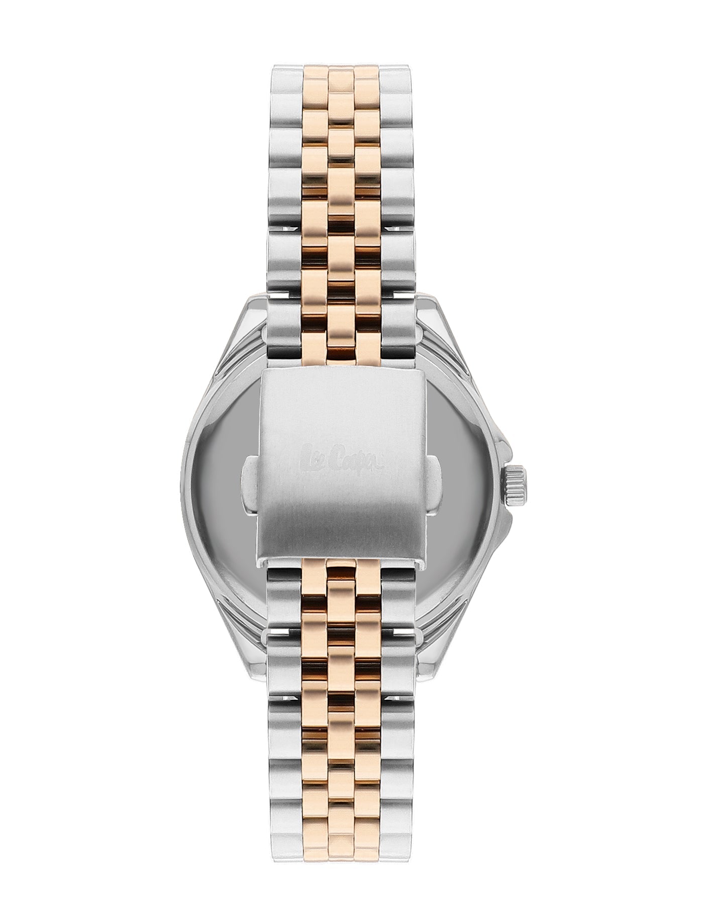 Lee Cooper LC07837.560 Ladies Super Metal Silver/Rose Gold Watch - Zamana.pk