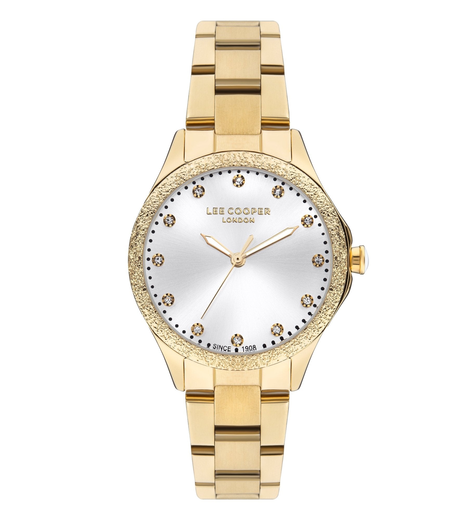 Lee Cooper LC07840.130 Women's Super Metal Gold Watch - Zamana.pk