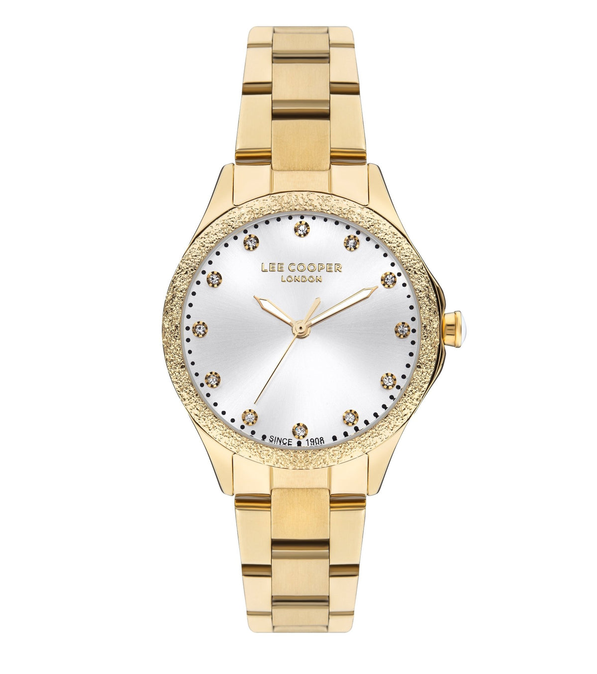 Lee Cooper LC07840.130 Women's Super Metal Gold Watch - Zamana.pk
