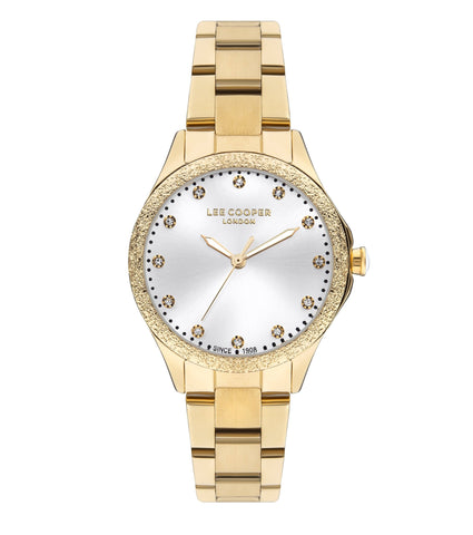 Lee Cooper LC07840.130 Women's Super Metal Gold Watch - Zamana.pk