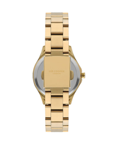 Lee Cooper LC07840.130 Women's Super Metal Gold Watch - Zamana.pk