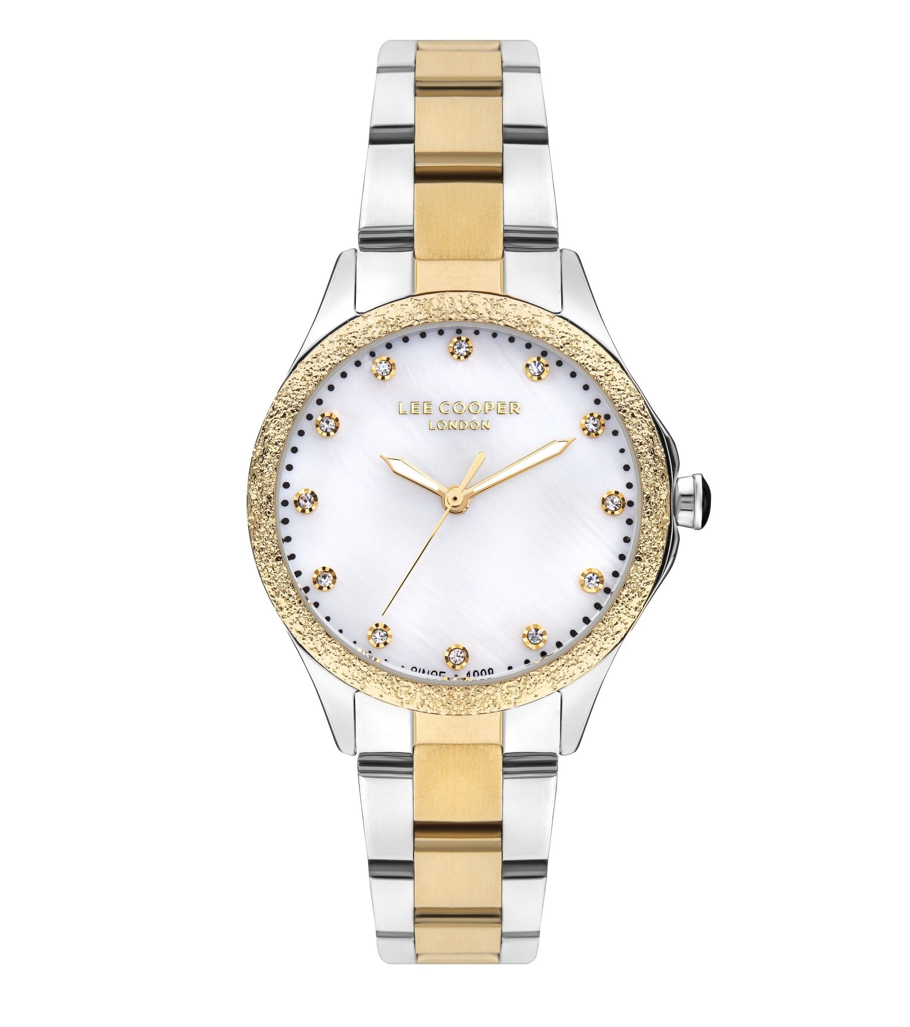 Lee Cooper LC07840.220 Women's Super Metal Silver/Gold Watch - Zamana.pk Main image