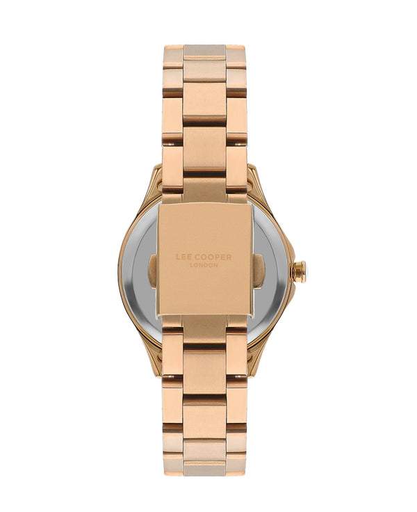 Lee Cooper LC07840.540 Women's Super Metal Rose Gold Watch - Zamana.pk