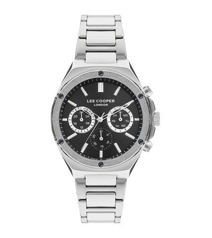 Lee Cooper LC07845.350 Gent Super Metal Silver Watch - Zamana.pk