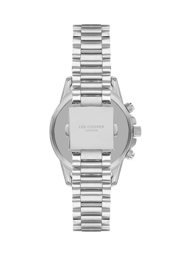 Lee Cooper LC07852.360 Men's Super Metal Silver Multifunction Watch - Zamana.pk