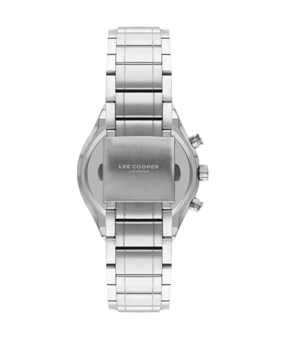 Lee Cooper LC07853.390 Men's Super Metal Silver Multifunction Watch - Zamana.pk