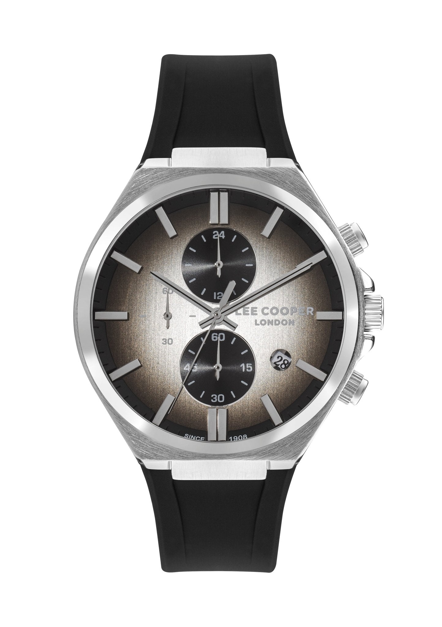 Lee Cooper LC07854.351 Men's Super Metal Silver Multifunction Watch - Zamana.pk Main image