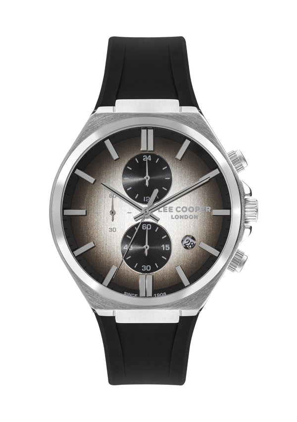 Lee Cooper LC07854.351 Men's Super Metal Silver Multifunction Watch - Zamana.pk
