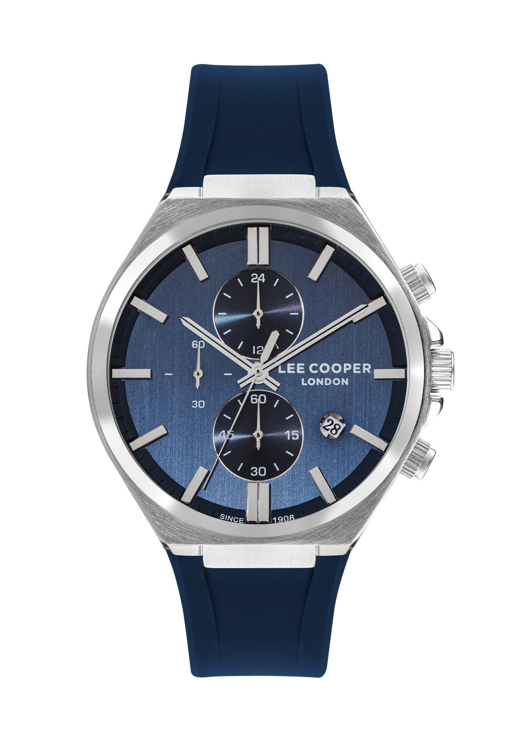 Lee Cooper LC07854.399 Men's Super Metal Silver Multifunction Watch - Zamana.pk