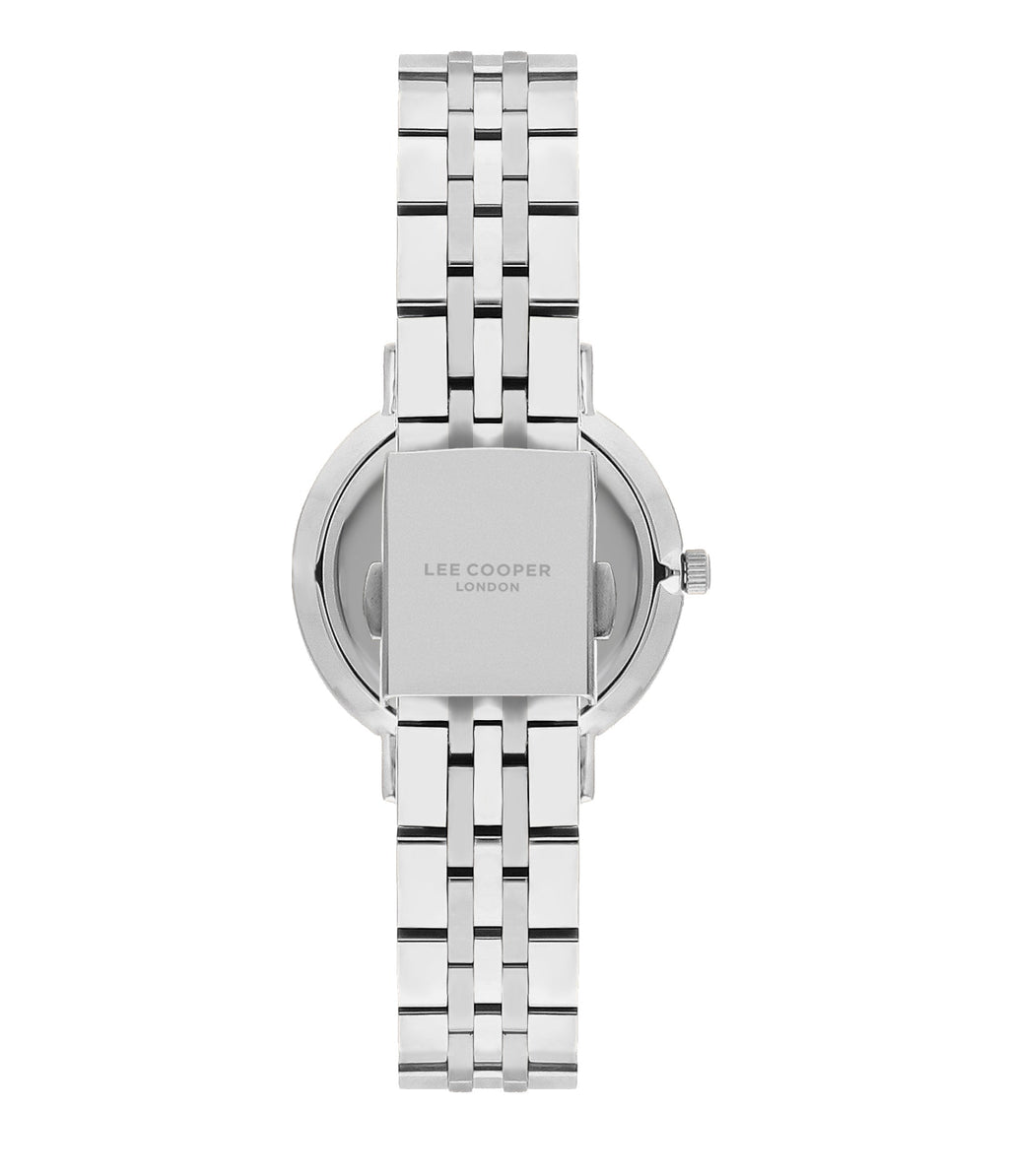 Lee Cooper LC07857.380 Women's Super Metal Silver Watch - Zamana.pk