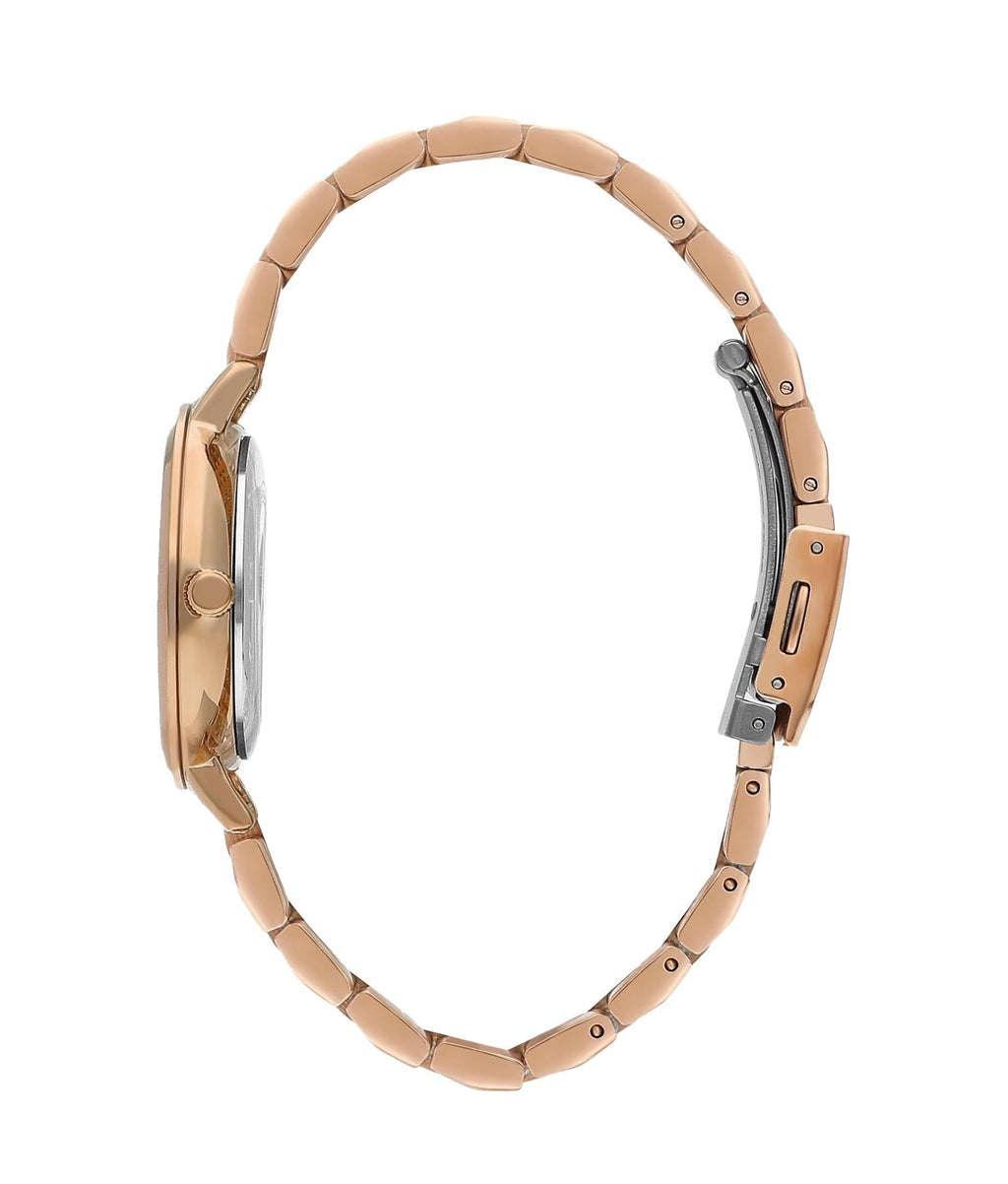 Lee Cooper LC07857.420 Women's Super Metal Rose Gold Watch - Zamana.pk