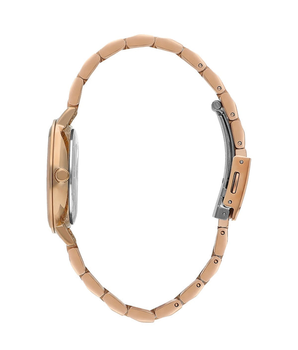 Lee Cooper LC07857.420 Women's Super Metal Rose Gold Watch - Zamana.pk