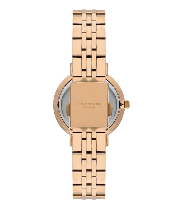 Lee Cooper LC07857.420 Women's Super Metal Rose Gold Watch - Zamana.pk