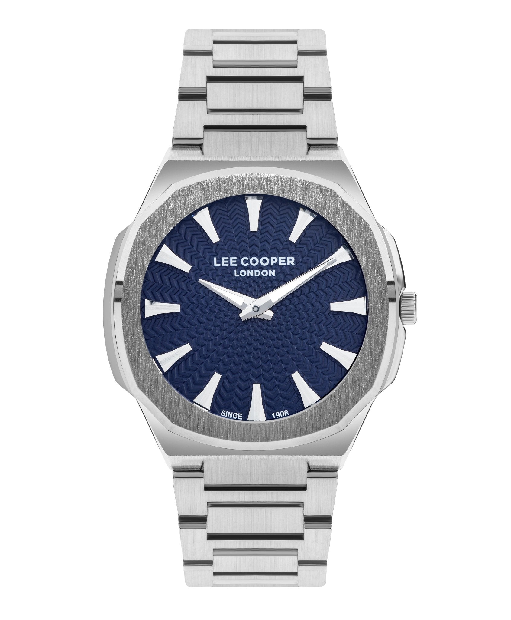 Lee Cooper LC07861.390 Gent Super Metal Silver Watch - Zamana.pk