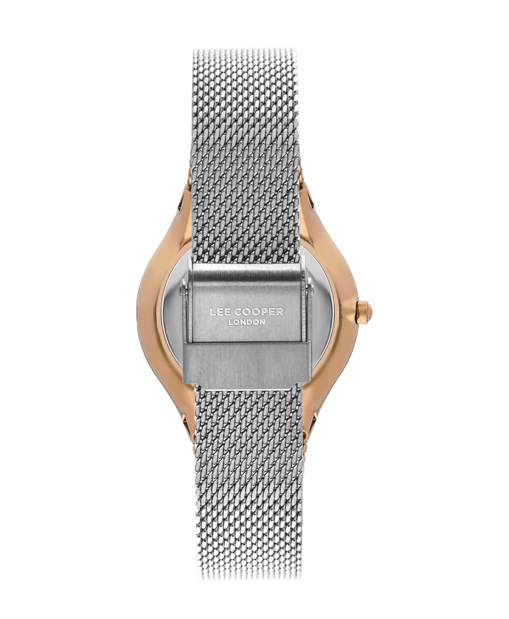 Lee Cooper LC07862.530 Women's Super Metal Rose Gold Mesh Watch - Zamana.pk